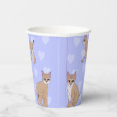 Baby Bobcats Papieren Bekers (Rechts)