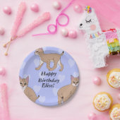 Baby Bobcats Verjaardag Papieren Bordje (Feest)