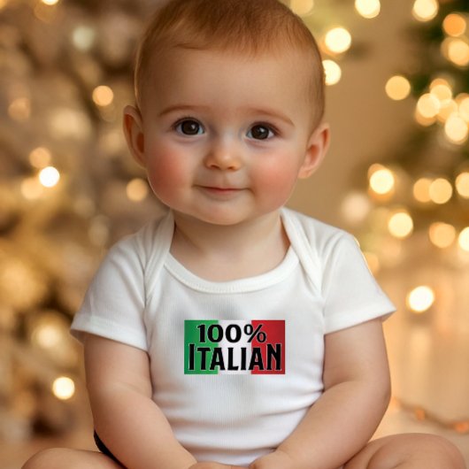 Baby Body 100% Italiaans - Erfgoed trots Romper
