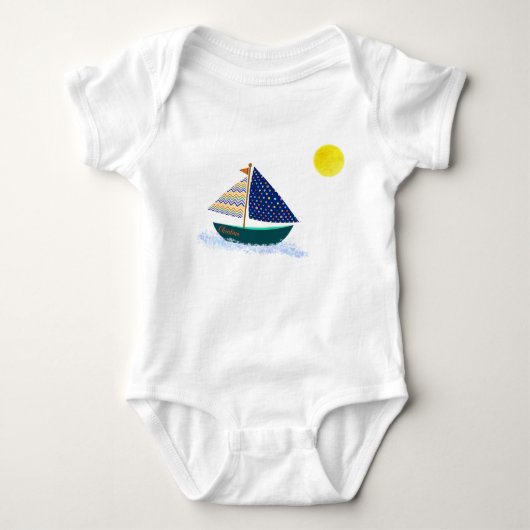 Baby Body At Sea Romper (Voorkant)