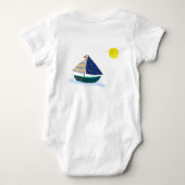 Baby Body At Sea Romper (Achterkant)