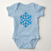 Baby Body Blue Romper (Voorkant)