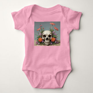 Baby Body - Meisje - Rebirth Skull & Mushrooms Romper