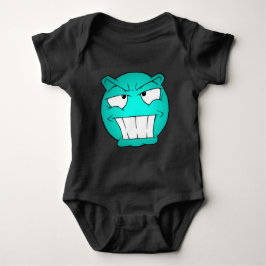 Baby Body Met Emote Gezicht Romper
