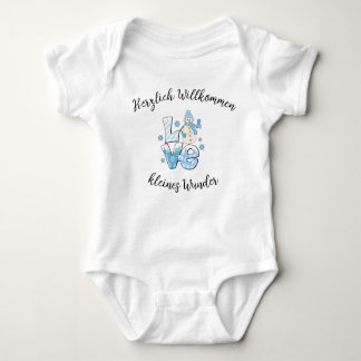 Baby Body mit Schneemann Romper
