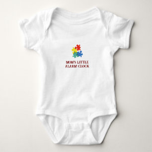 Baby Body - "Moeders Kleine Wekker" Print Romper