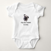 Baby-Body "Mops" Romper (Voorkant)
