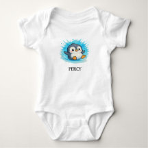 Baby Body - Percy Penguin naam outfit