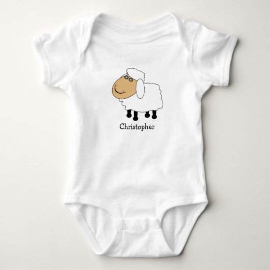 Baby Body Schaap Design Romper (Voorkant)