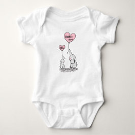 Baby Body Suit: Daddy's Girl Mama's Princess Romper