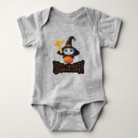 Baby body suit / een stuk Halloween thema Romper (Voorkant)
