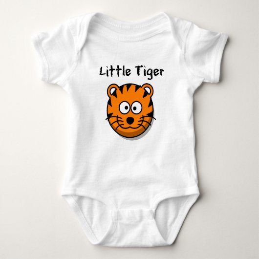 Baby Body Suit "Little Tiger" Kute Baby Outfit Romper (Voorkant)