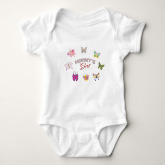 Baby Body Suit: Mama's Girl Romper