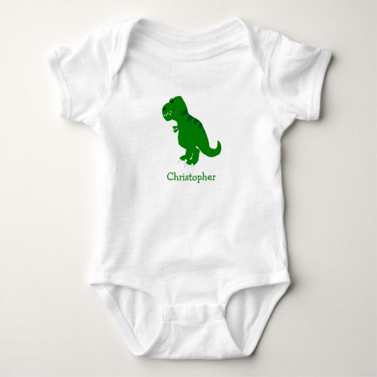 Baby Body T-Rex Dinosaurus Ontwerp Romper (Voorkant)