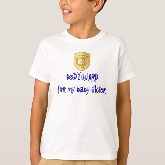 Baby Bodyguard T-shirt (Voorkant)