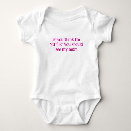 Baby bodyoverall t-shirt (Voorkant)