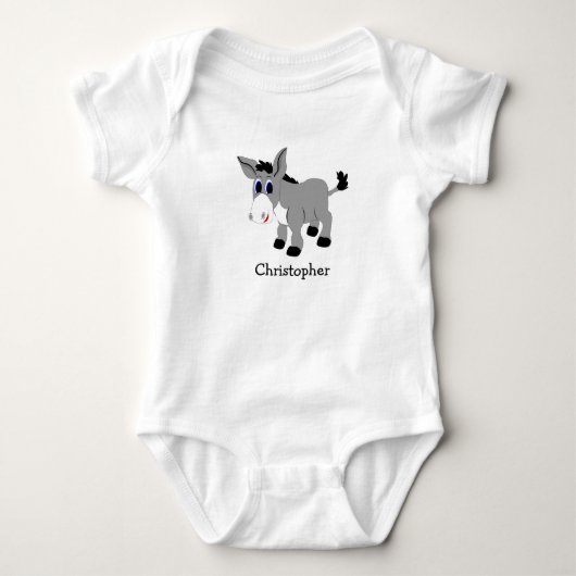 Baby Bodypak Ezel Ontwerp Romper (Voorkant)