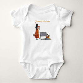 Baby bodypakjes mama houdt van jou. romper
