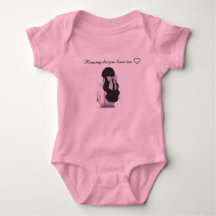 Baby bodypakken met print erop.