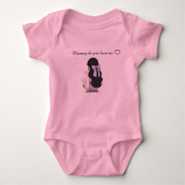 Baby bodypakken met print erop. romper