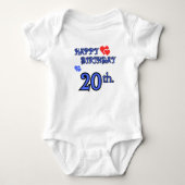 Baby Bodysuit 20 jaar (Voorkant)