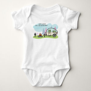 BABY BODYSUIT CAMPER FAMILIE MATCHING