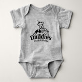 Baby Bodysuit Daddies Donuts (Voorkant)