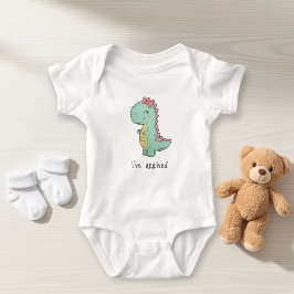 Baby bodysuit dinosaurs baby girl 6 months