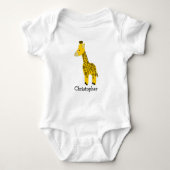 Baby Bodysuit Giraffe Design (Voorkant)