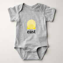 Baby Bodysuit Heather Grey