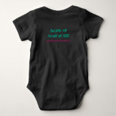 Baby Bodysuit: Houd openbare leveranciers verantwo Romper (Achterkant)