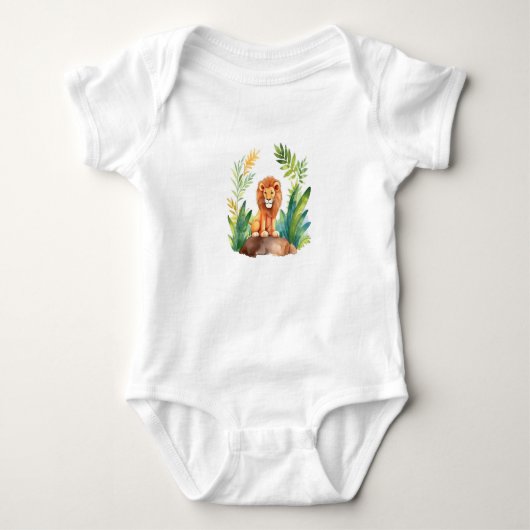 Baby bodysuit - Lion Design (Voorkant)