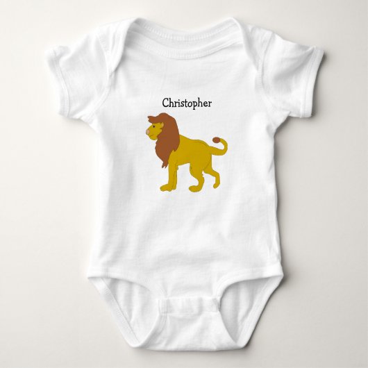 Baby Bodysuit Lion Design (Voorkant)