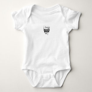 Baby Bodysuit - Literally Obsessed With My Aunt