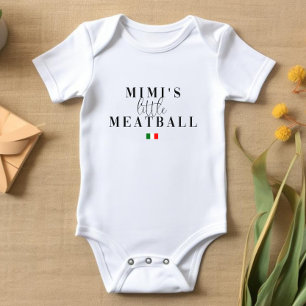 Baby bodysuit Little Meatball Italiaans Baby