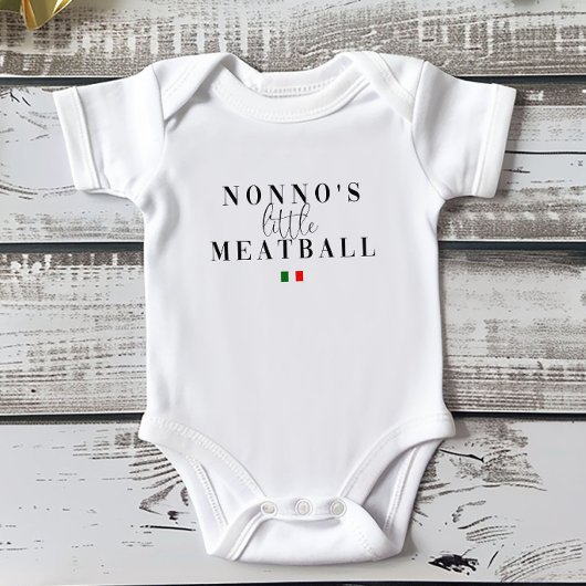 Baby bodysuit Little Meatball Italiaans Baby