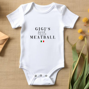 Baby bodysuit Little Meatball Italiaans Baby