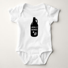 Baby Bodysuit lokaal | Beer Lover | Brouwe Baby
