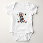 Baby bodysuit met eekhoorn (Voorkant)