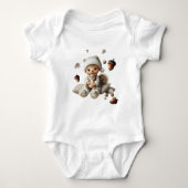 Baby bodysuit met eekhoorn (Voorkant)
