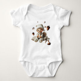 Baby bodysuit met eekhoorn