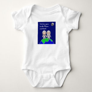 Baby bodysuit met grootouders van Jo Afbeeldingen