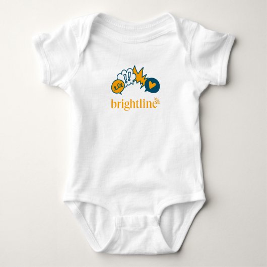 Baby - Bodysuit met illustratie en logo (Voorkant)
