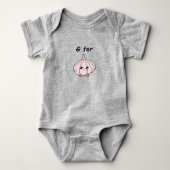 Baby Bodysuit met knoflookprint (Voorkant)