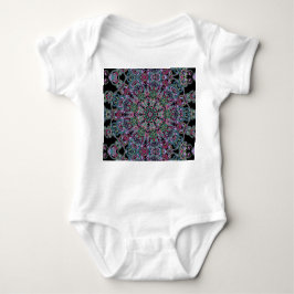 Baby bodysuit met mandala 2