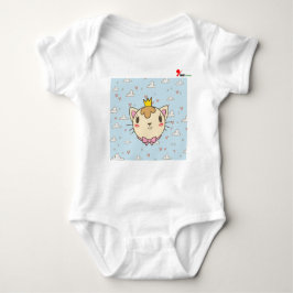Baby Bodysuit met Schattige Cat Design