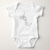 Baby Bodysuit - muis (Voorkant)
