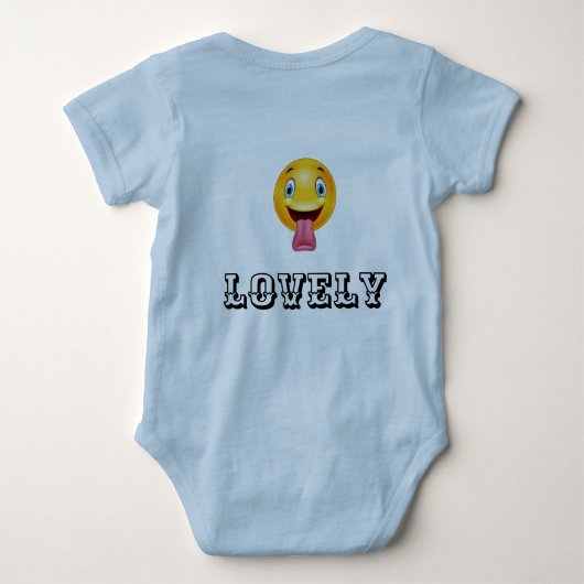 Baby Bodysuit nieuw ontwerp (Achterkant)