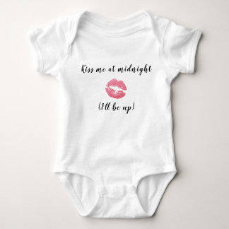 Baby Bodysuit - Nieuwe Jaren - Kus me 's middernac