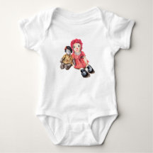 Baby Bodysuit Onsie met Rag Dolls